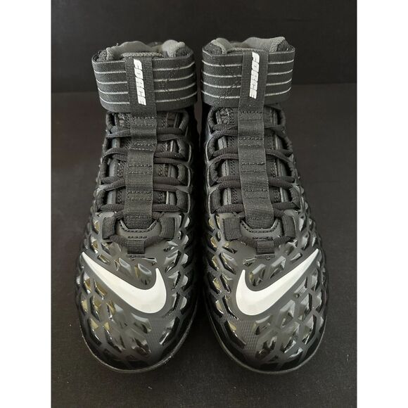 Nike Force Savage Pro 2 White Black Football Cleats Men Size 12.5 AH4000-100